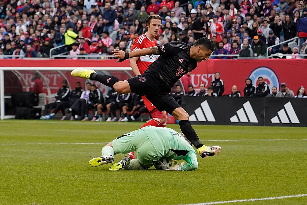 Major League Soccer Chicago Fire vs Inter Miami: Luis Suárez
