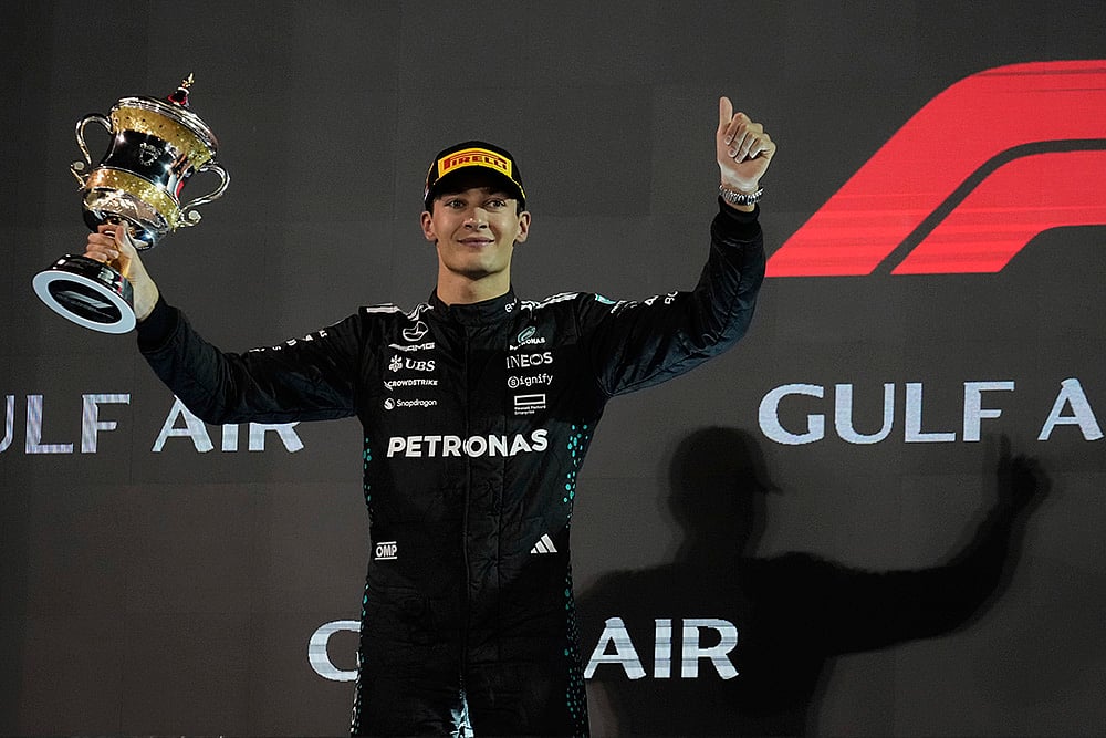 Formula One Bahrain Grand Prix Auto Racing: George Russell