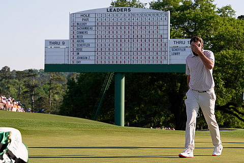 Masters Golf: Scottie Scheffler