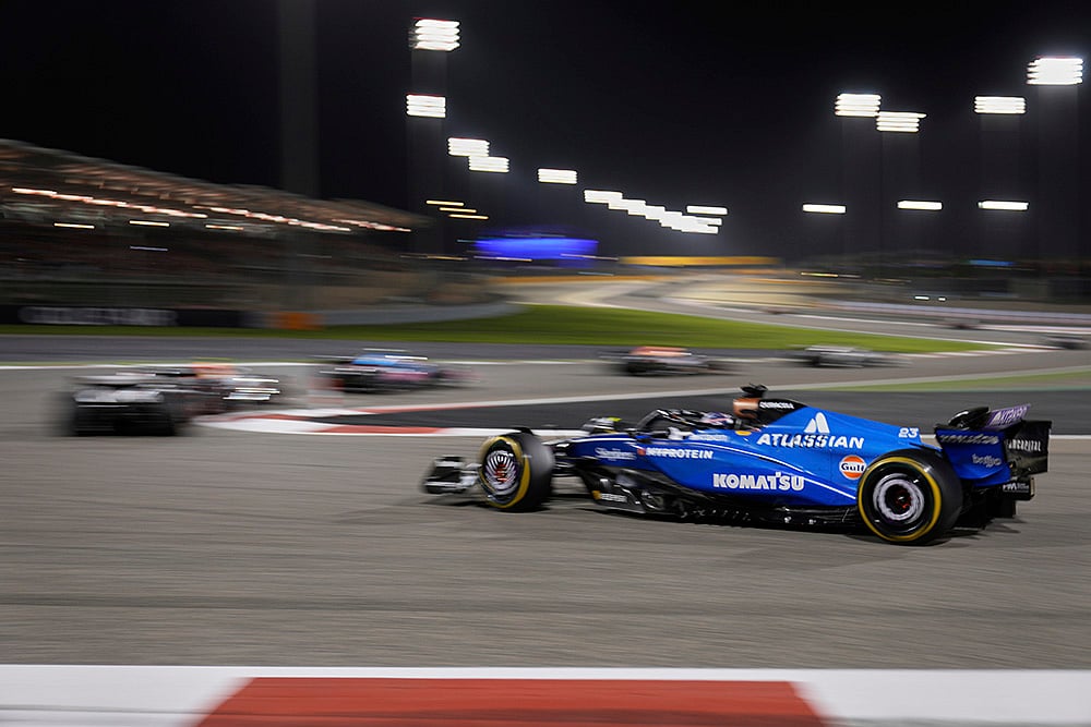 Formula One Bahrain Grand Prix Auto Racing: Alexander Albon