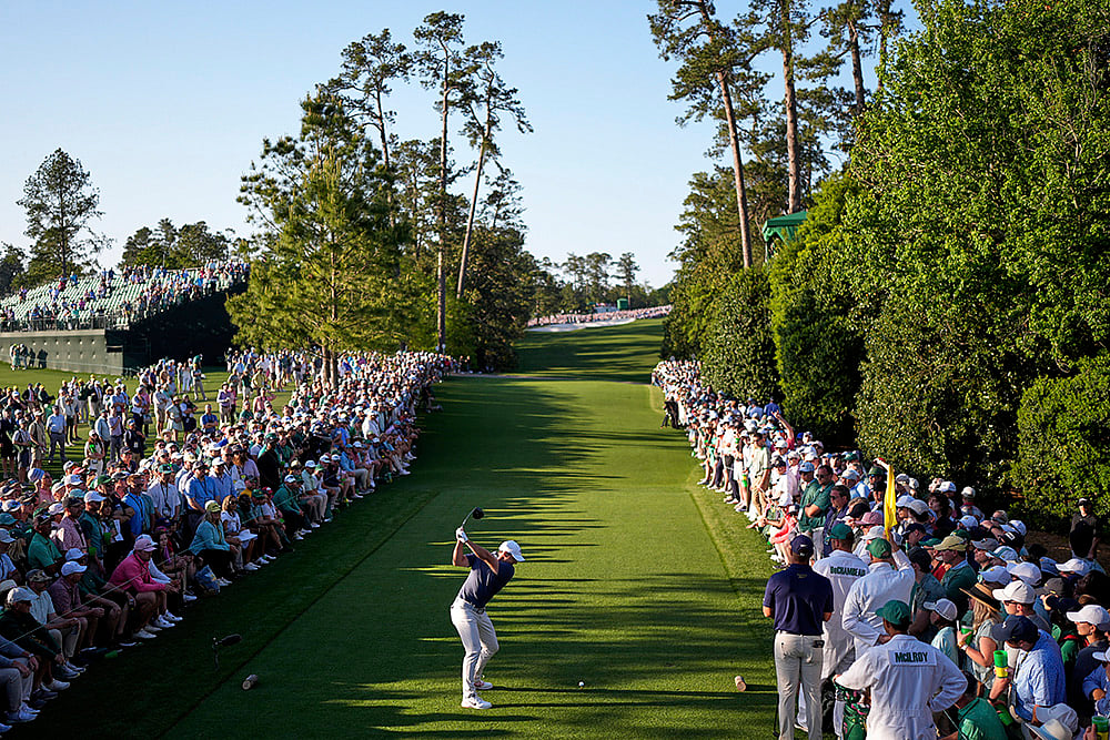 Masters golf tournament at Augusta National Golf Club: Rory McIlroy