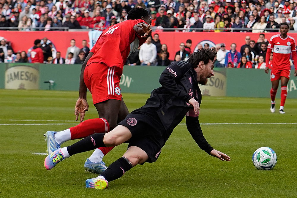 Major League Soccer Chicago Fire vs Inter Miami: Carlos Terán