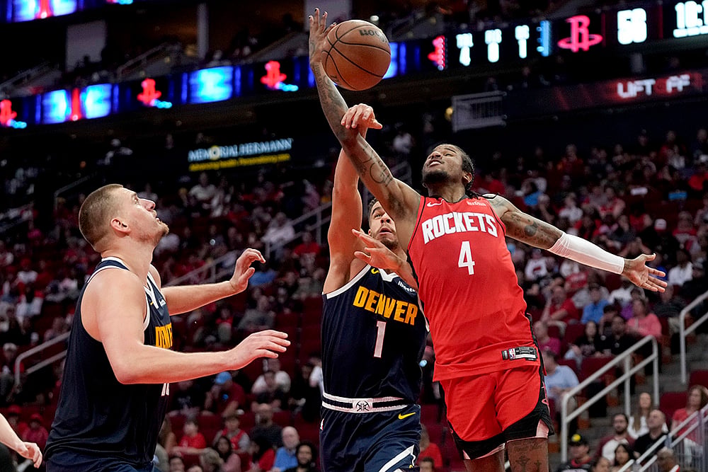 NBA 2024-25: Denver Nuggets vs Houston Rockets - | Photo: AP/Eric Christian Smith