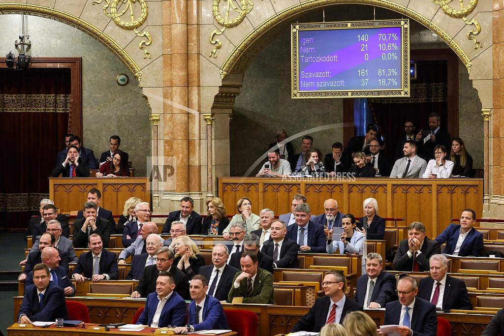 AP : Hungarian parliament (Representational Image)