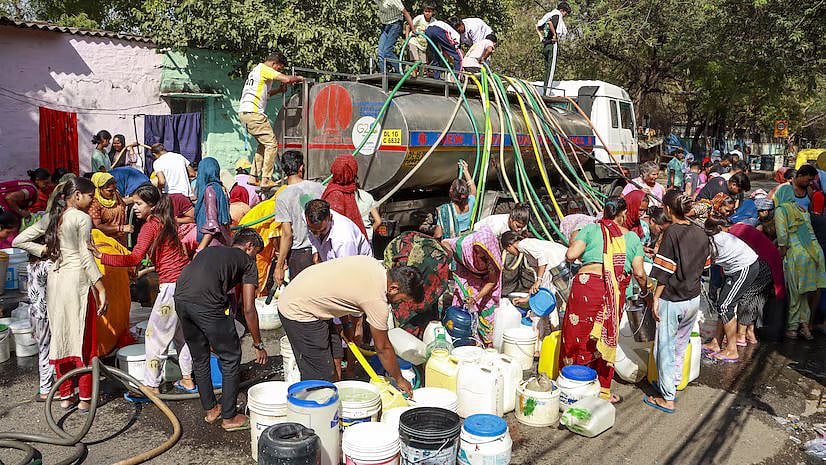 PTI : Water tanker strike (Representational Image)
