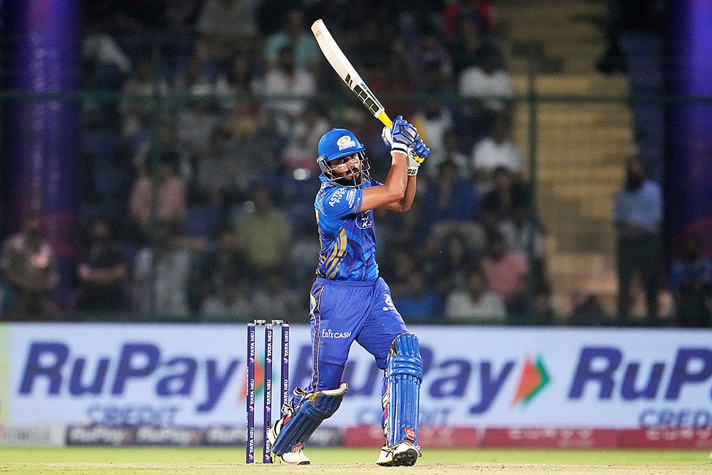 Indian Premier League 2025 IPL Cricket DC vs MI: Naman Dhir