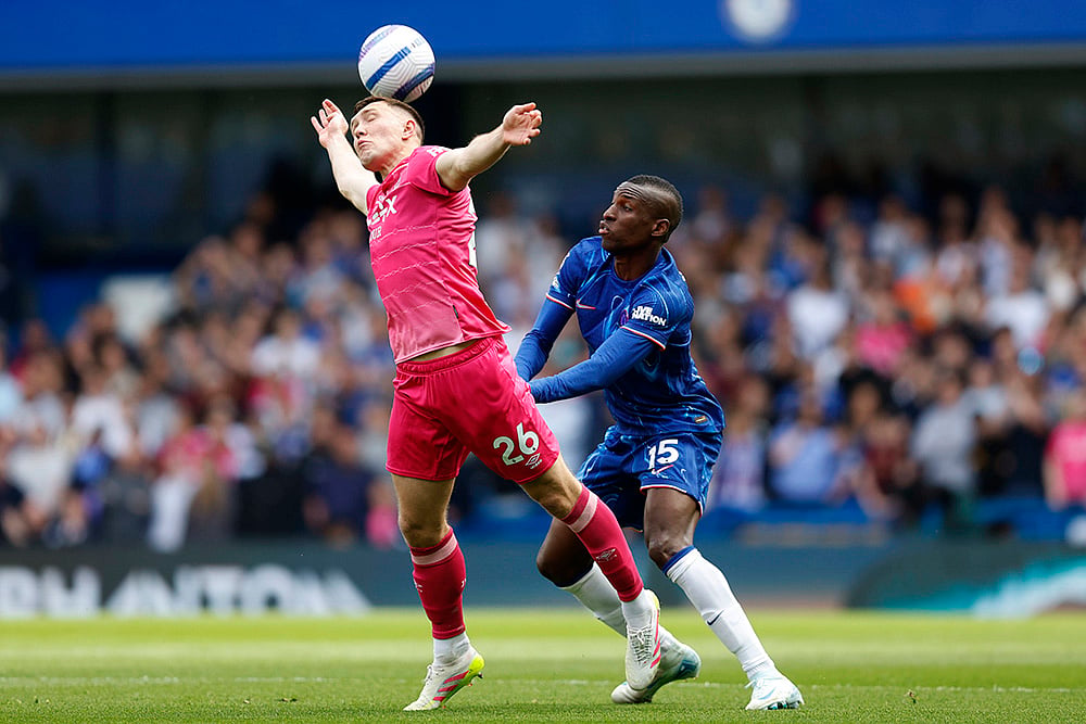 Britain Soccer Premier League Chelsea vs Ipswich Town: Dara OShea