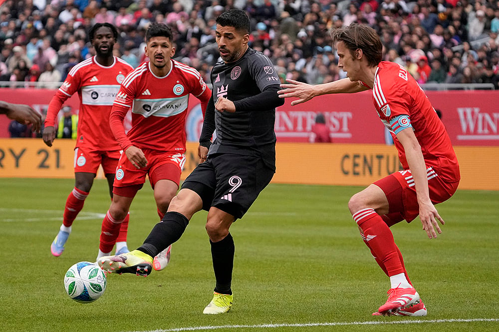 Major League Soccer Chicago Fire vs Inter Miami: Luis Suárez
