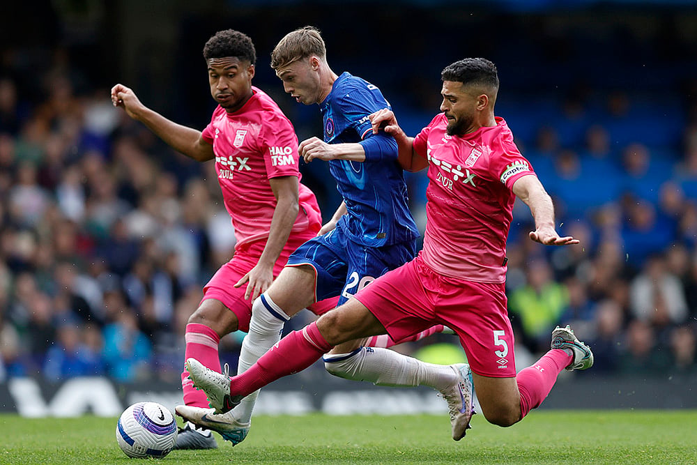 Britain Soccer Premier League Chelsea vs Ipswich Town: Sam Morsy
