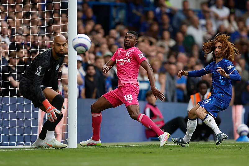 Britain Soccer Premier League Chelsea vs Ipswich Town: Ben Johnson