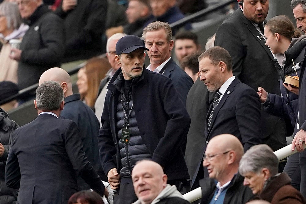 Britain Soccer Premier League Newcastle United and Manchester United: Thomas Tuchel