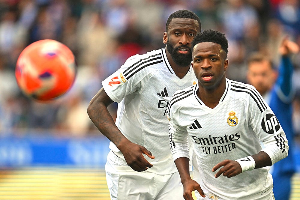 Spain Soccer La Liga Deportivo Alaves vs Real Madrid: Vinicius Junior