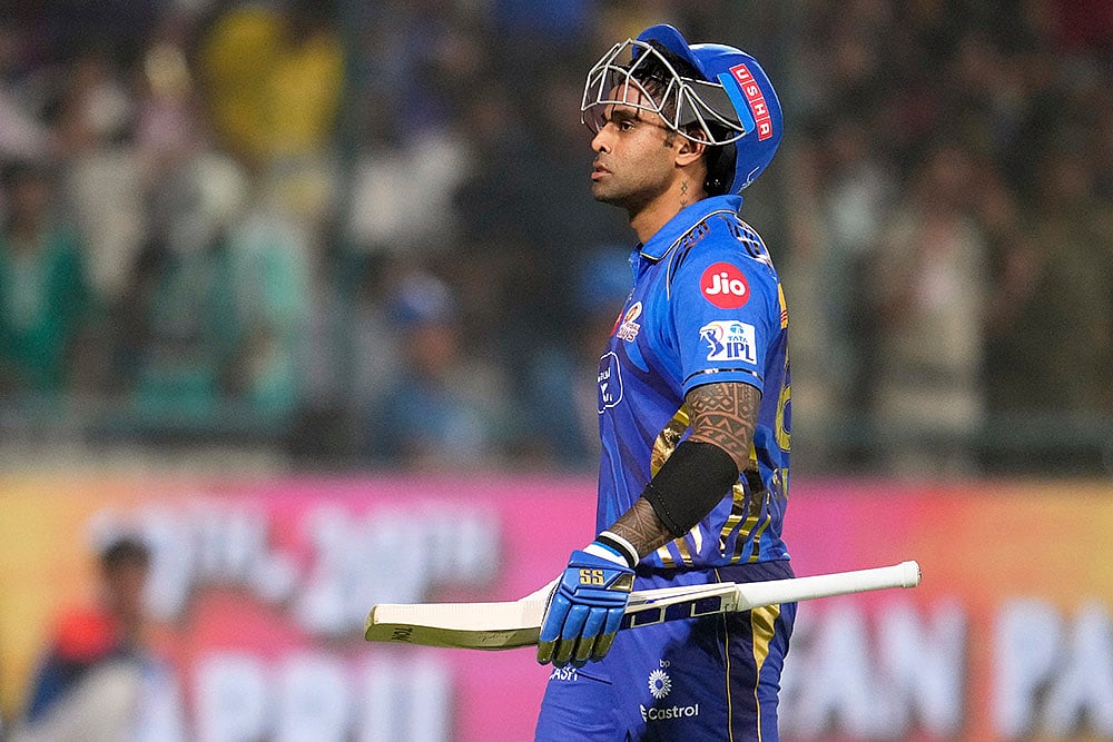 Indian Premier League 2025 IPL Cricket DC vs MI: Suryakumar Yadav