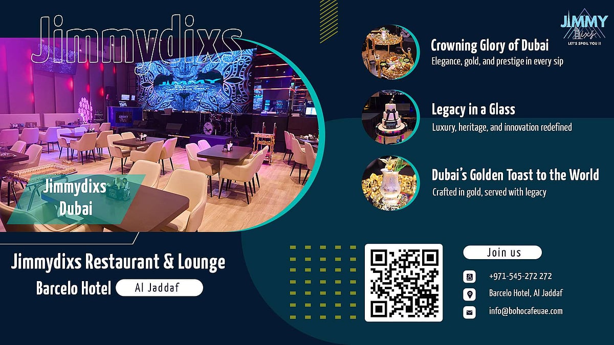 Dubai Creates A New World Record With The Launch Of The World’s Costliest Mocktail At Jimmydixs Restaurant & Lounge, Barcelo Hotel