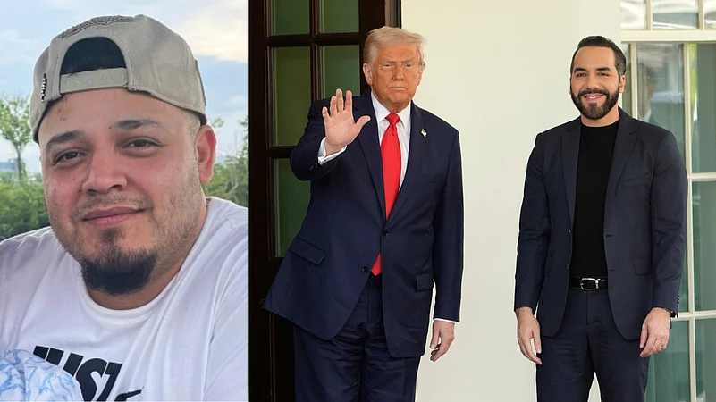 Kilmar Abrego Garcia trump bukele meeting