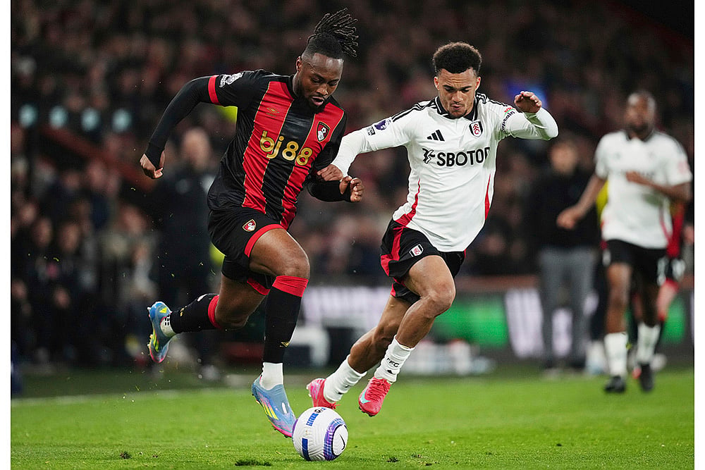 English Premier League soccer Bournemouth vs Fulham: Antoine Semenyo