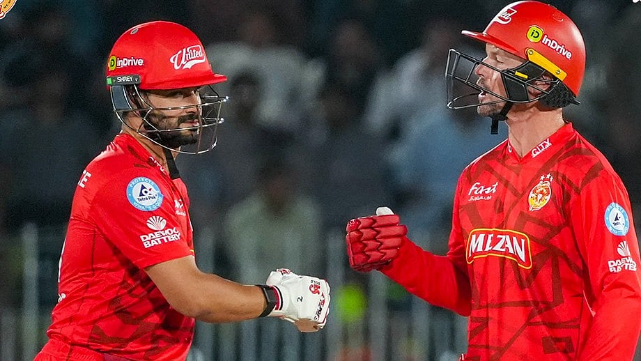 Islamabad United batters.
