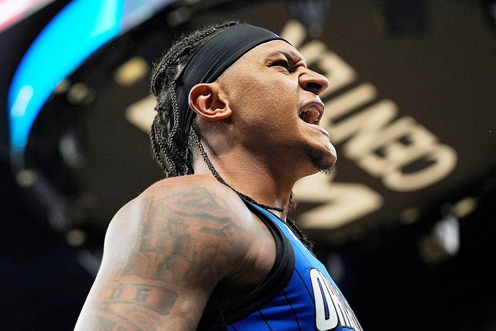 NBA basketball game Atlanta Hawks vs Orlando Magic: Paolo Banchero 