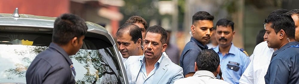 PTI : Robert Vadra appears before ED