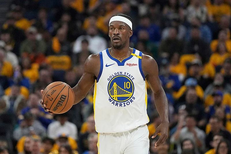 NBA basketball game Memphis Grizzlies vs Golden State Warriors: Jimmy Butler III