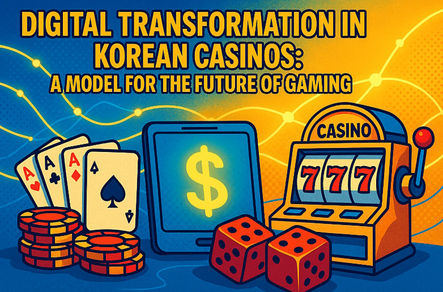 한국 카지노의 디지털 혁신: 게임의 미래를 위한 모델