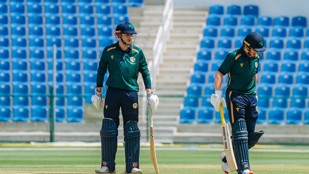 Photo: X | Cricket Ireland : Ireland A cricket team players.