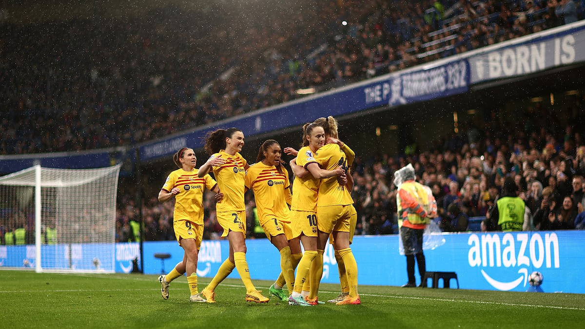 Barcelona beat Chelsea at the semi-final stage last season