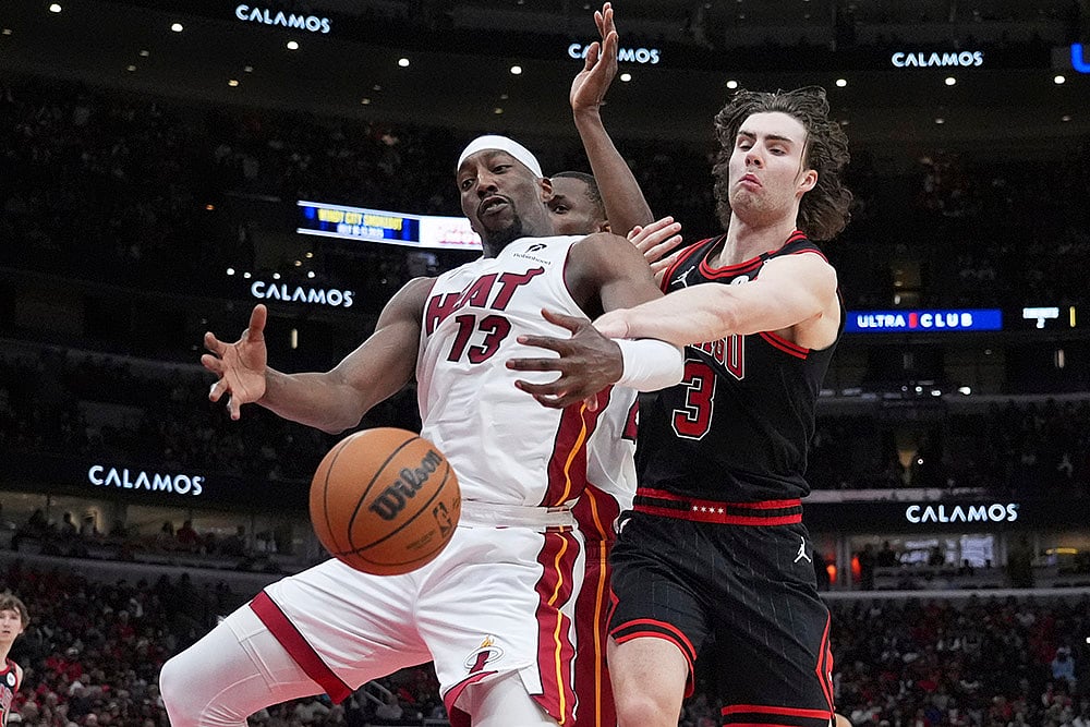 NBA 2024-25: Miami Heat vs Chicago Bulls - | Photo: AP/Nam Y. Huh
