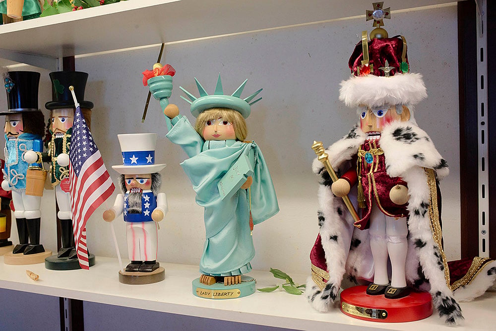 US President Donald Trump has imposed tariffs: Germany Tariffs Nutcrackers