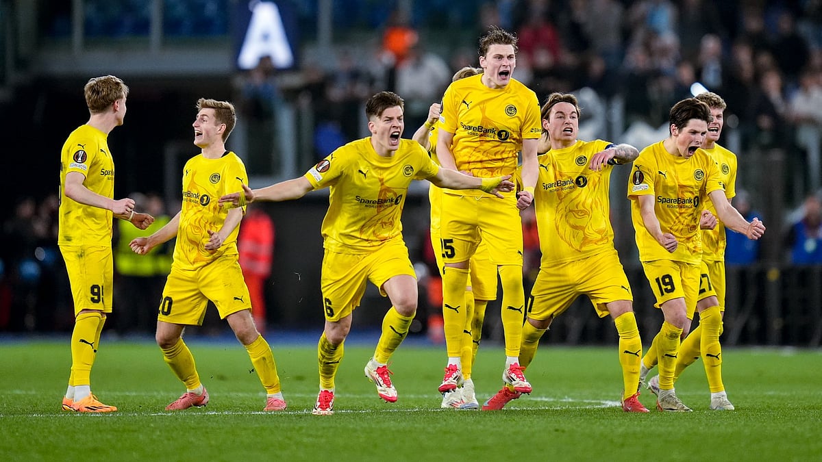Bodo/Glimt celebrate their 'historic' victory - null