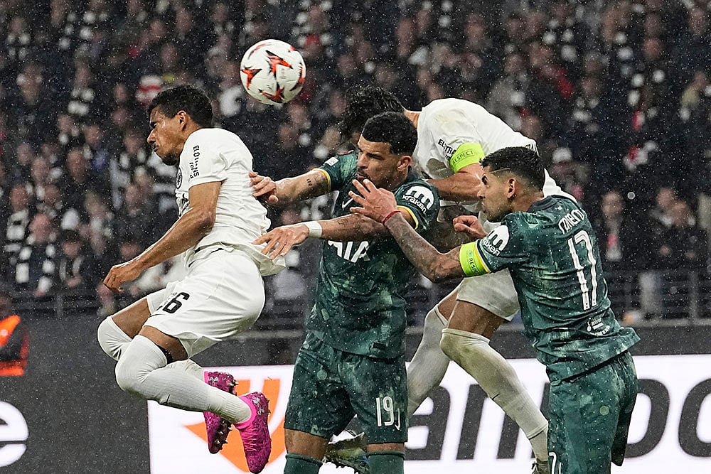 Germany Soccer Europa League: Tottenham Hotspur vs Eintracht Frankfurt