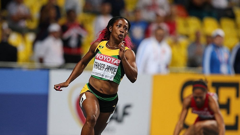 Jamaican sprinter Shelly-Ann Fraser-Pryce. - Photo: X | Kadeem