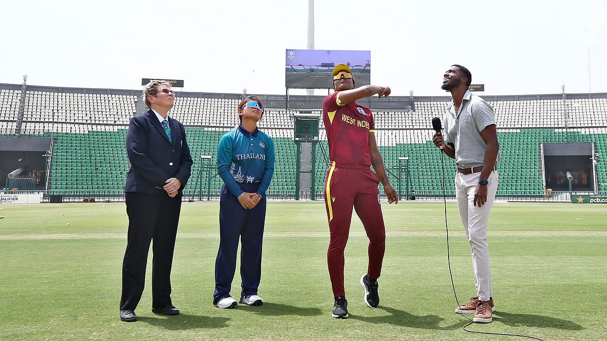 X/International Cricket Council : Toss between West Indies Women and Thailand Women