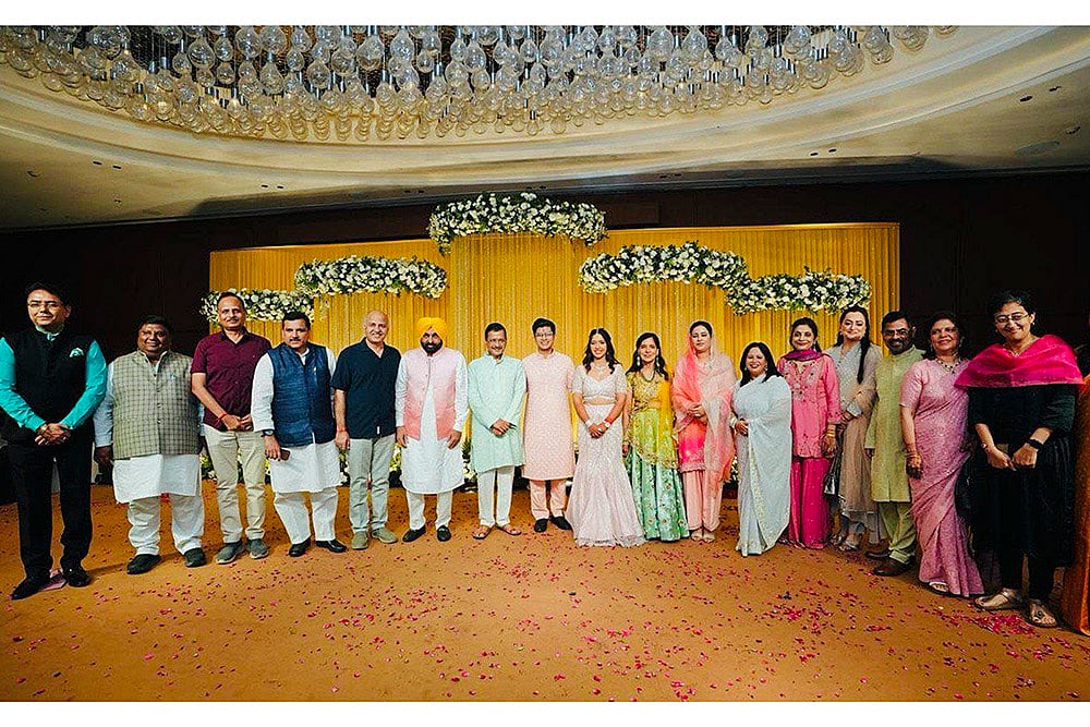 Wedding of Arvind Kejriwals daughter