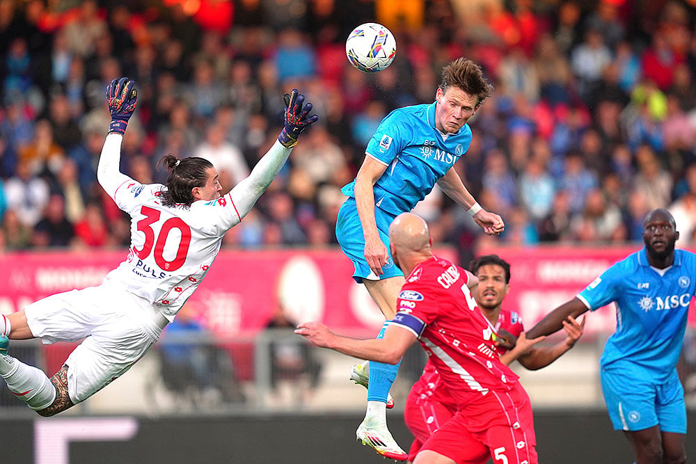 | Photo: Spada/LaPresse via AP : Serie A 2024-25: Monza vs Napoli