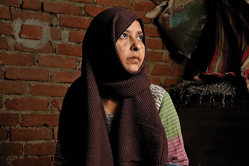 | Photo: Suresh K. Pandey : Shahina Fatima, who lives in the widows’ quarters, is anxious about the future in the wake of the amended Waqf law