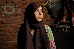 | Photo: Suresh K. Pandey : Shahina Fatima, who lives in the widows’ quarters, is anxious about the future in the wake of the amended Waqf law