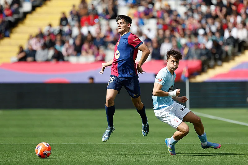 Spain soccer La Liga 2024-25 FC Barcelona vs Celta Vigo: Martin
