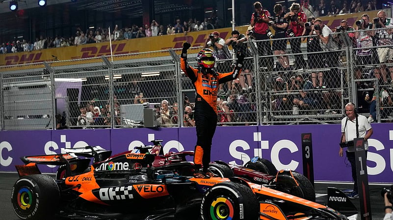 Oscar Piastri wins Saudi Arabian GP