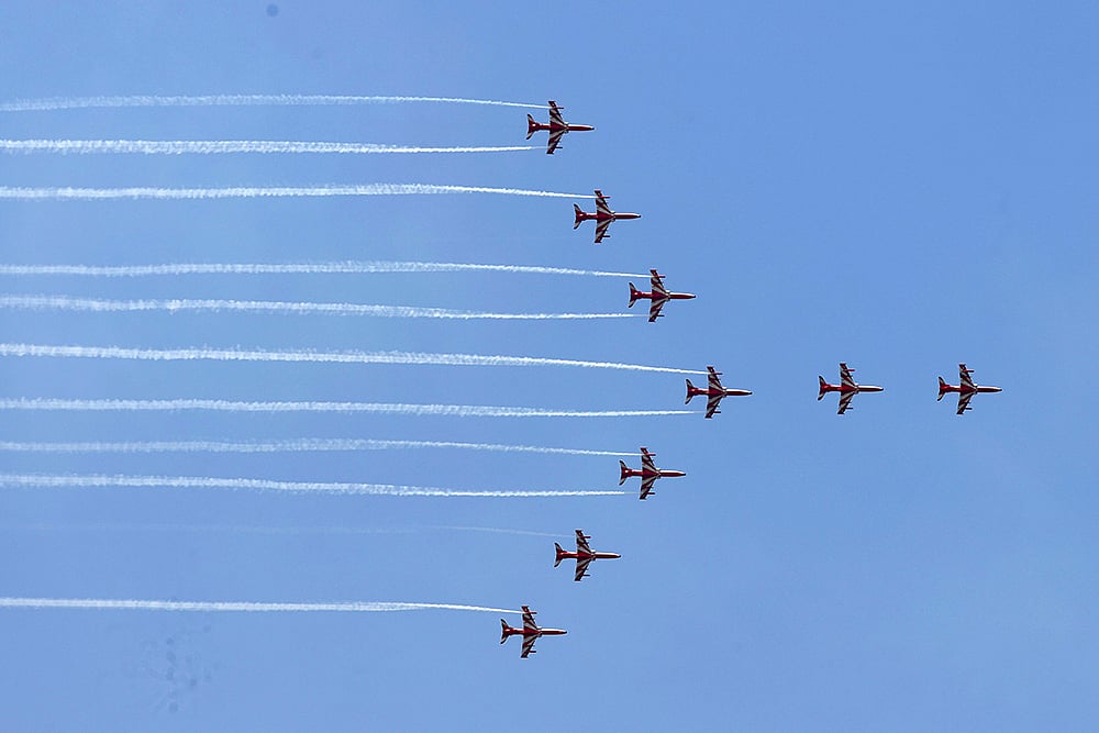 Surya Kiran air show in Ranchi