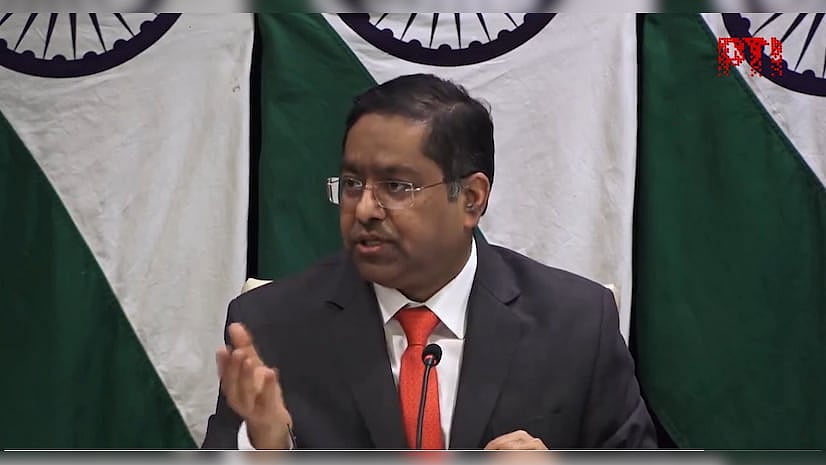 PTI : MEA Spokesperson Randhir Jaiswal 
