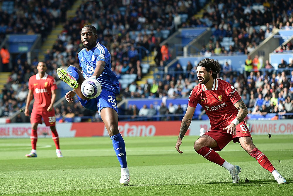 Britain Soccer Premier League 2024-25 Leicester City Vs Liverpool: Boubakary Soumare