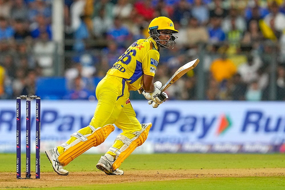 Indian Premier League cricket IPL 2025 MI vs CSK: Shaik Rasheed 