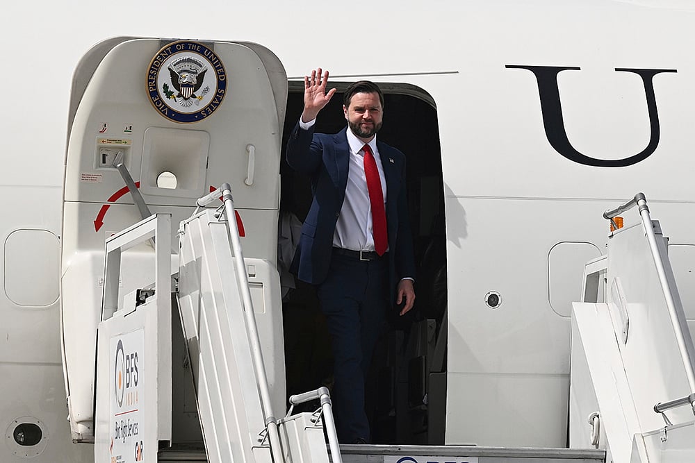 Photo: Kenny Holston/The New York Times via AP, Pool : U.S. Vice President JD Vance 