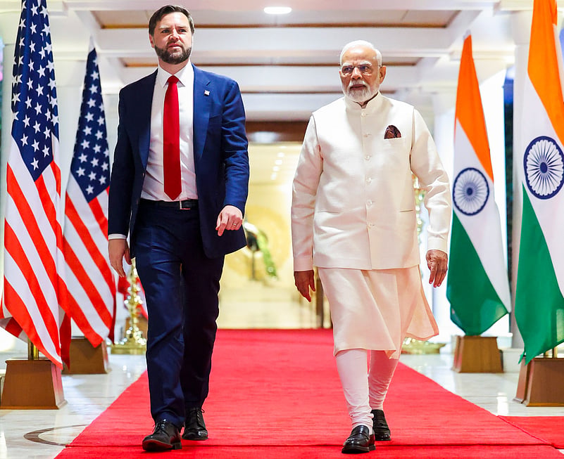 PM Modi meets JD Vance