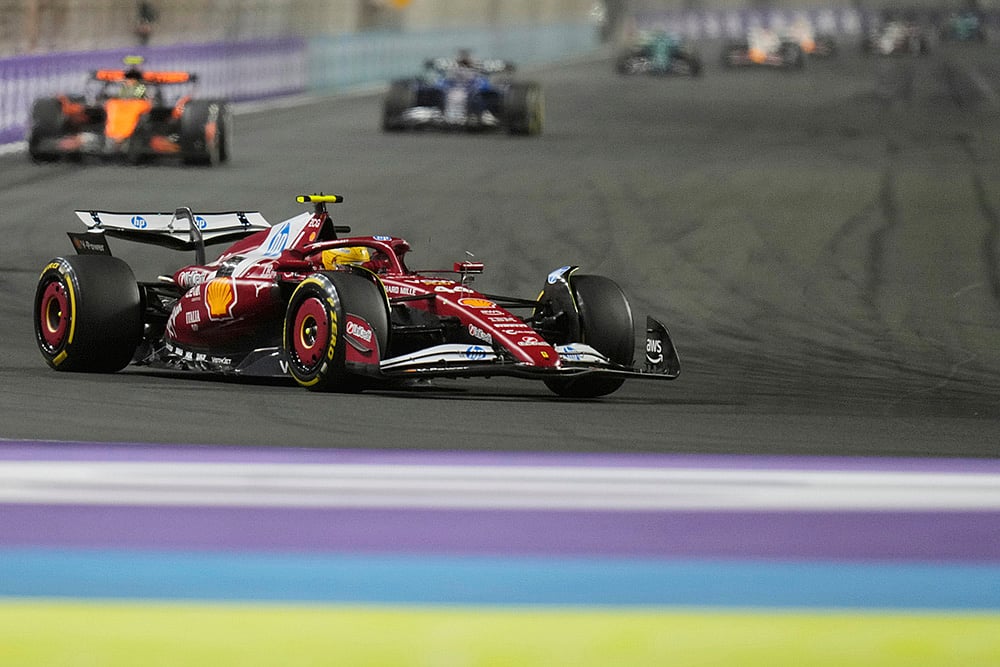 Saudi Arabia Formula One Grand Prix Auto Racing: Lewis Hamilton