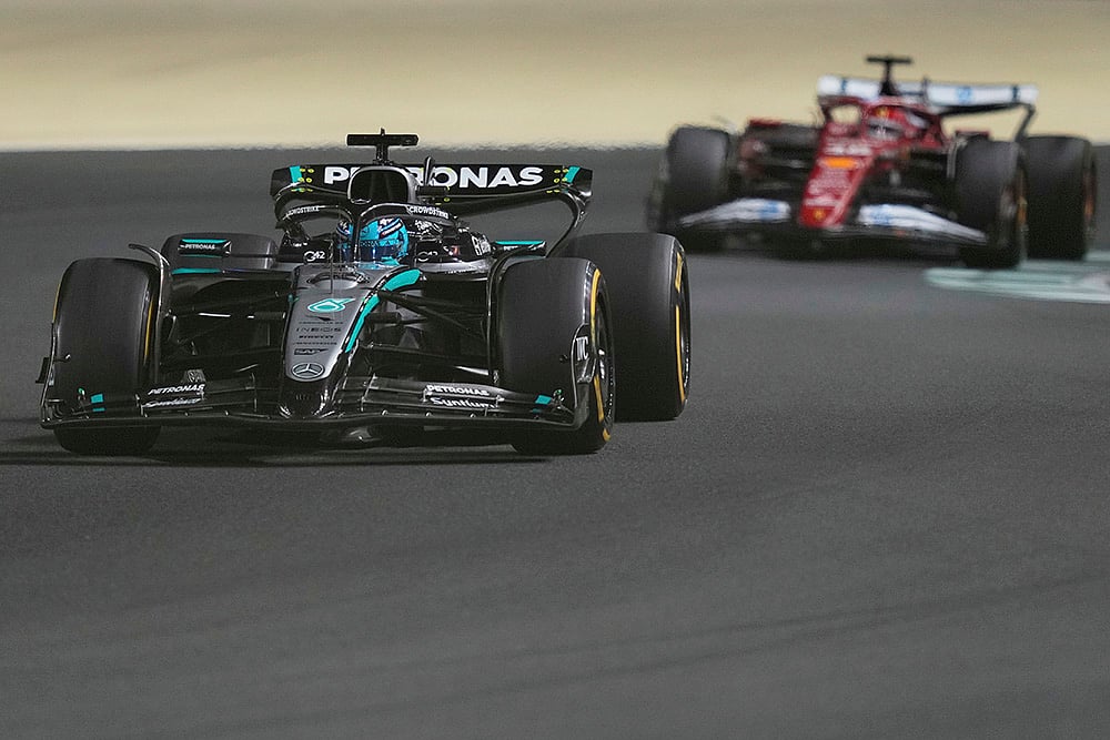 Saudi Arabia Formula One Grand Prix Auto Racing: George Russell