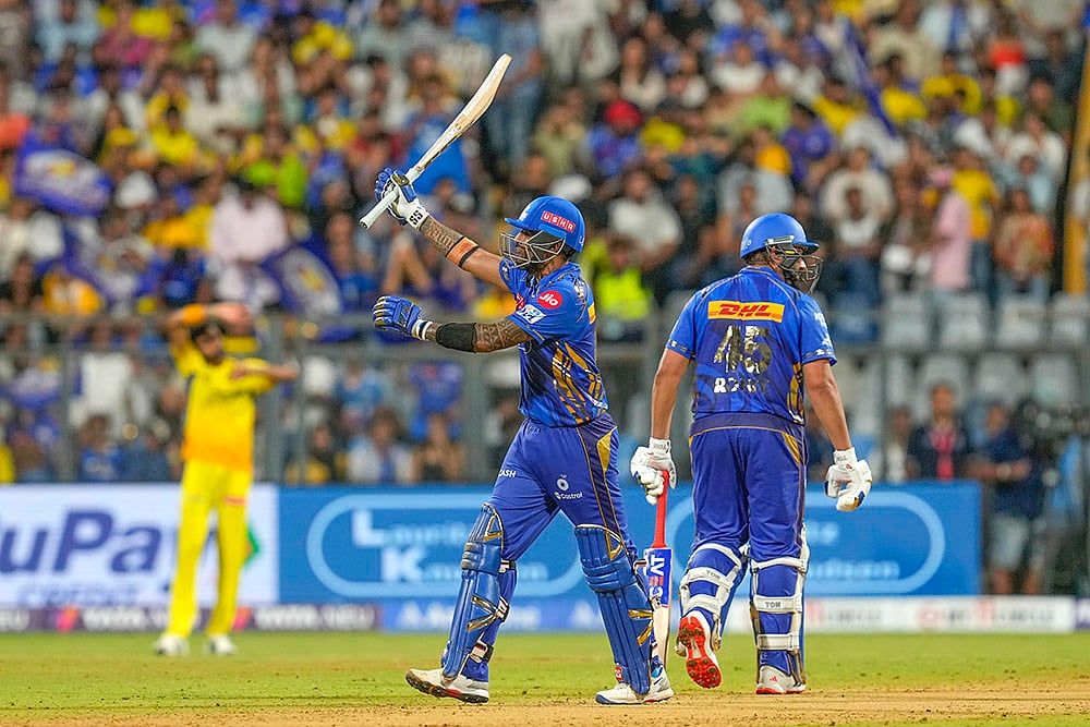 Indian Premier League cricket IPL 2025 MI vs CSK: Suryakumar Yadav