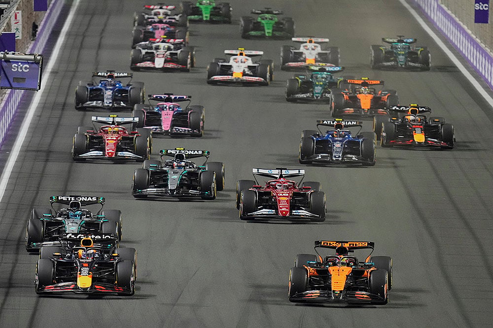 Saudi Arabia Formula One Grand Prix Auto Racing: Max Verstappen 