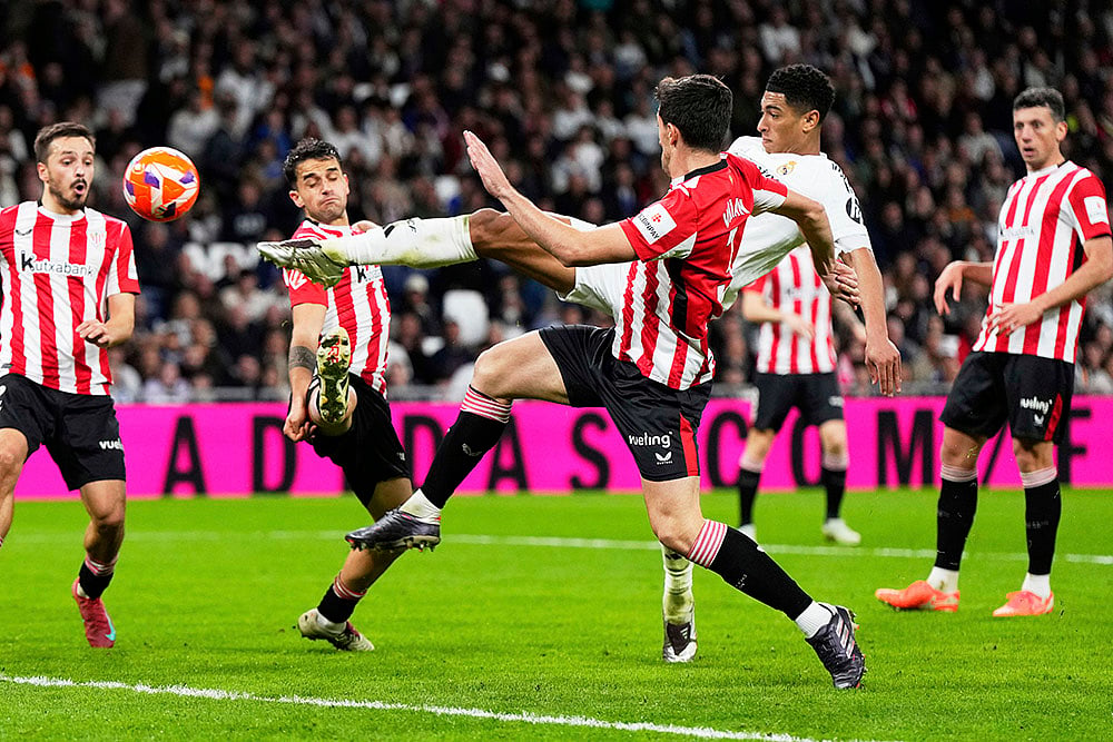Spain Soccer La Liga 2024-25 Real Madrid vs Athletic Bilbao: Jude Bellingham